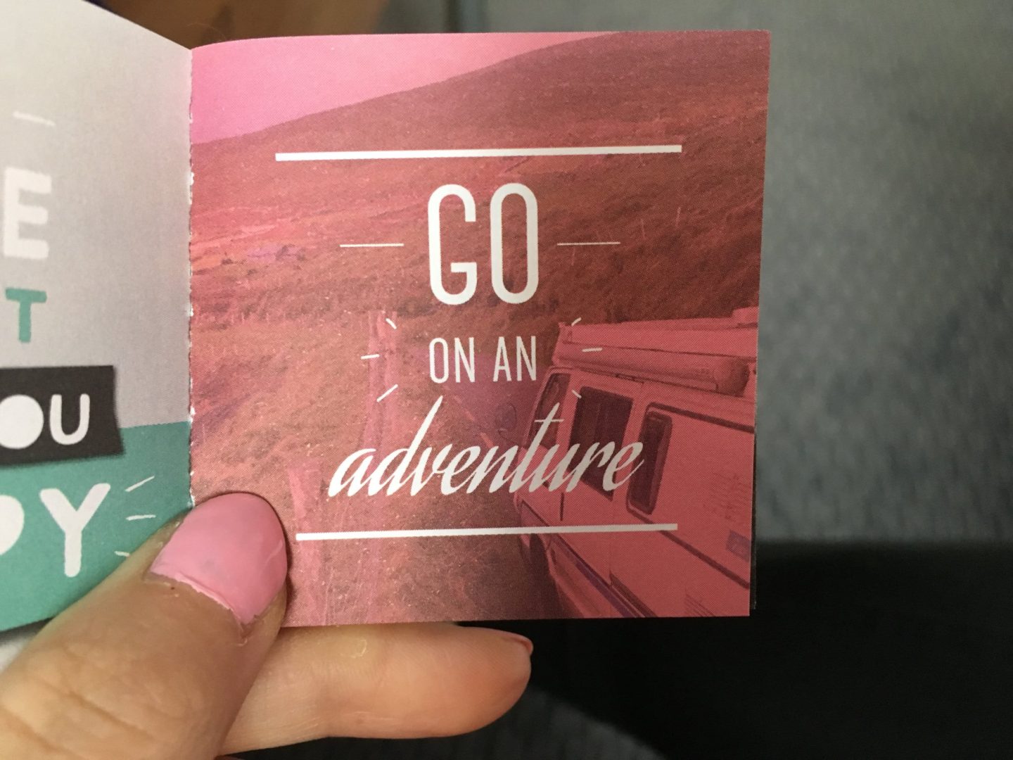 Go On An Adventure